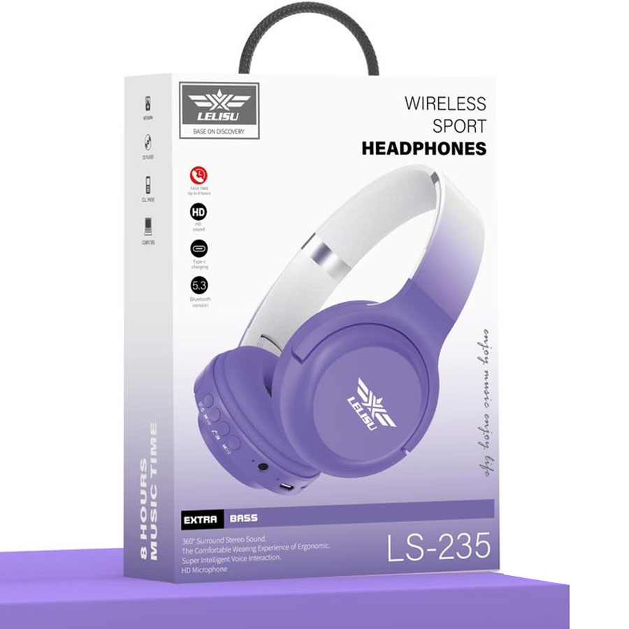 LELISU LS-235 LJUBICASTA BLUETOOTH SLUSALICE