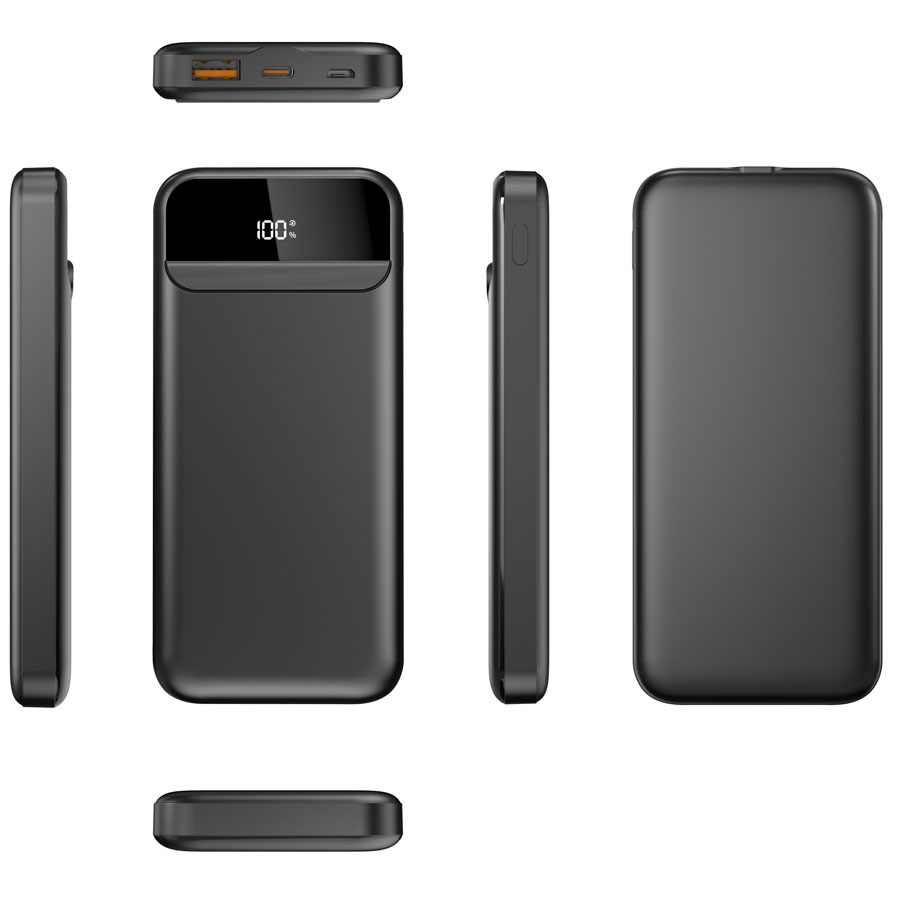 Powerbank 10000mAh X-03 PD 22,5W BRZO PUNJENJE CRNI