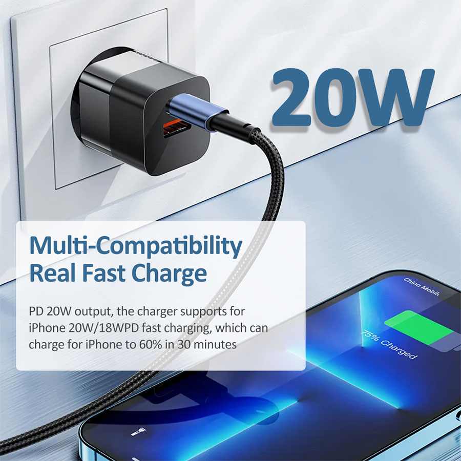 PUNJAC PD+USB I12 20W A+C WEWO