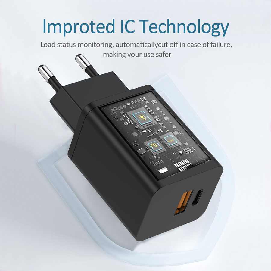 PUNJAC PD+USB I13 30W A+C WEWO