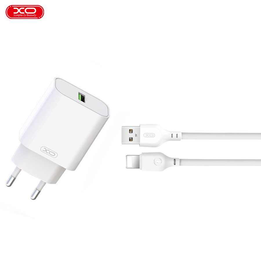 BRZI KUCNI PUNJAC QC3.0 18W L103 LIGHTNING XO