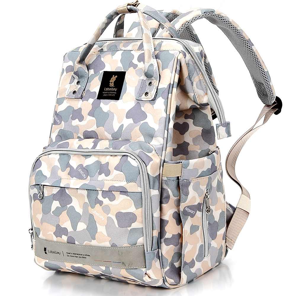 KINGSLONG PUTNICKI RUKSAK ZA MAME I BEBE  KLB190228GR- CAMO SIVA