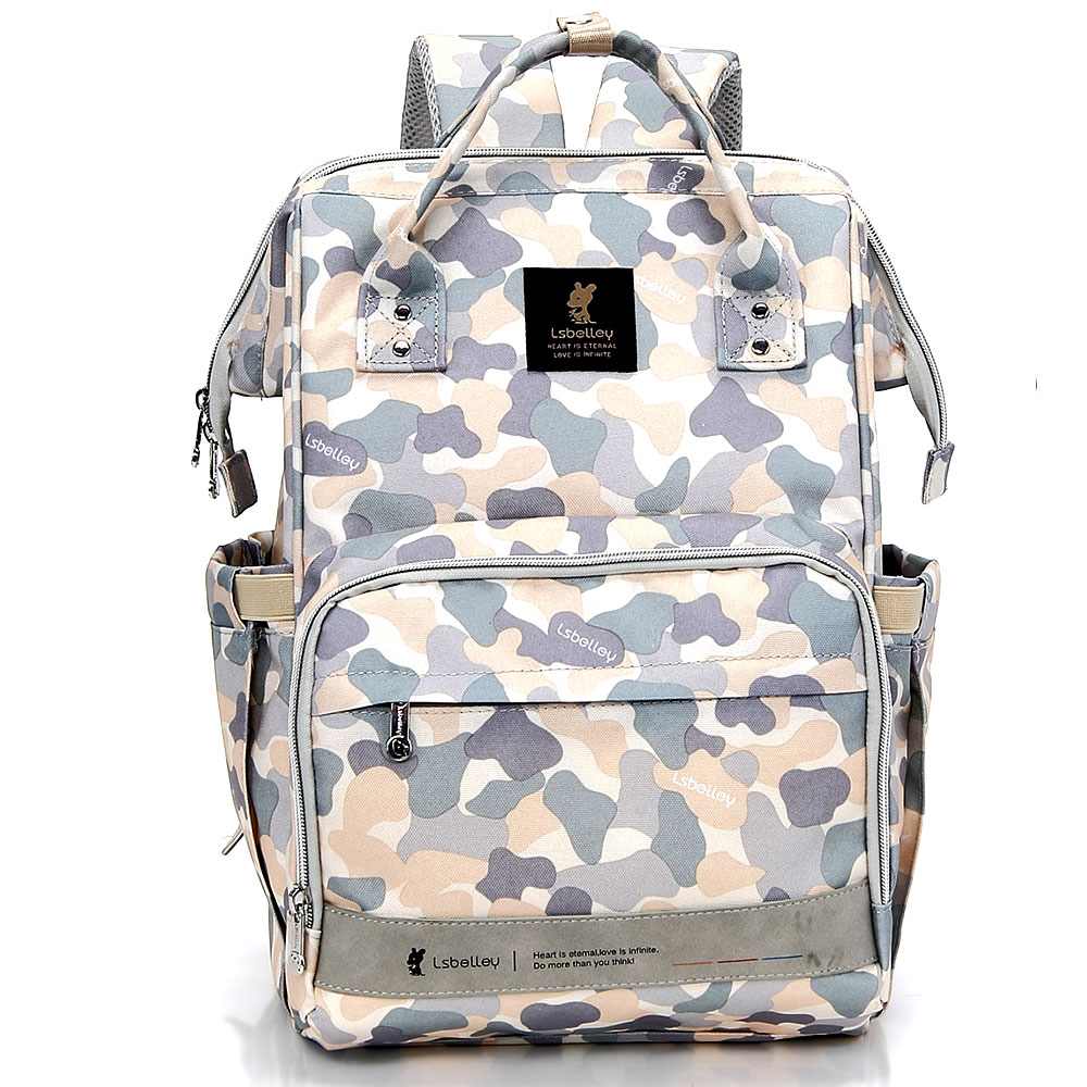 KINGSLONG PUTNICKI RUKSAK ZA MAME I BEBE  KLB190228GR- CAMO SIVA