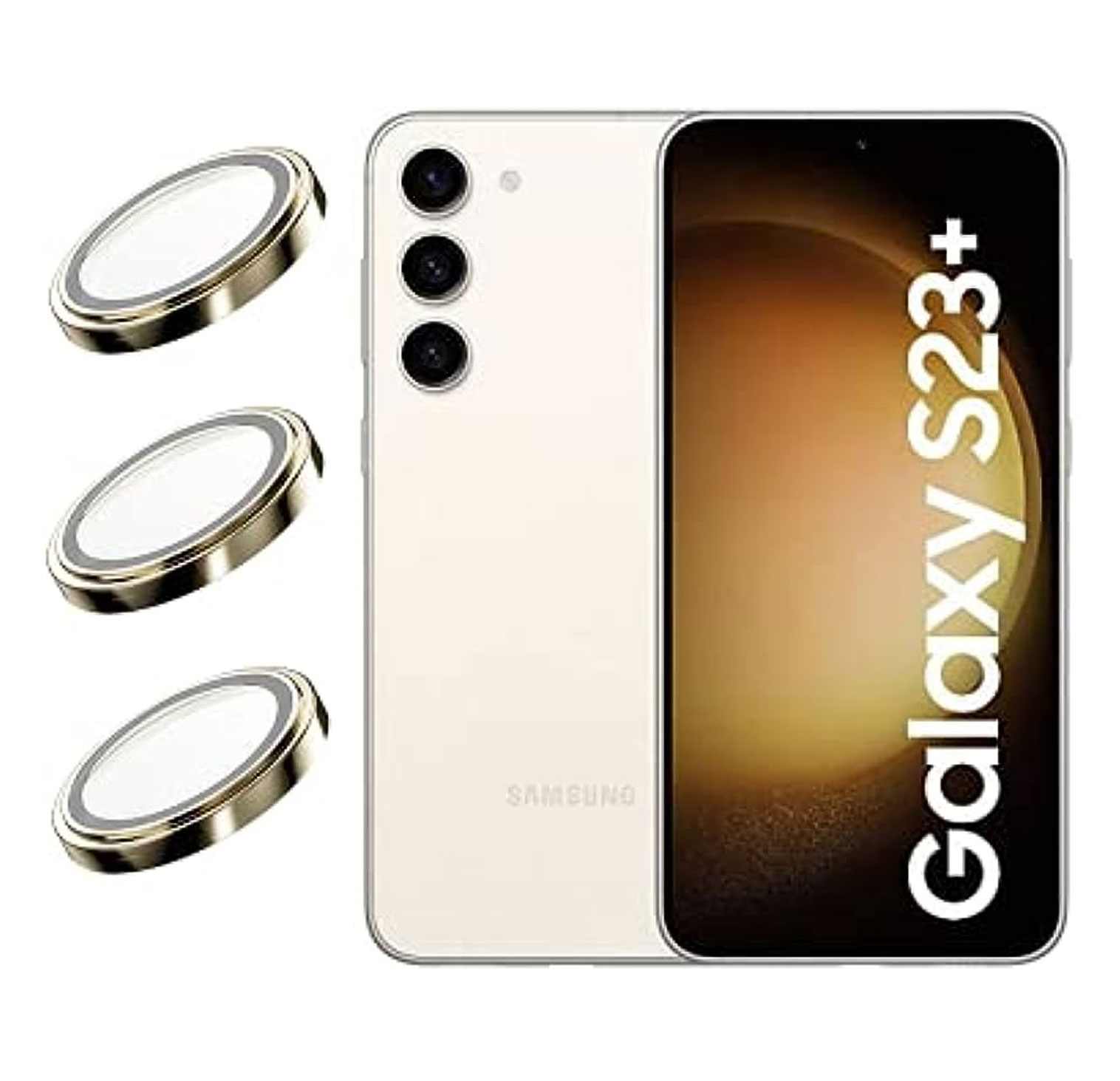 POSITIONER STAKLO KAMERE METAL SAMSUNG S23 PLUS ZLATNA
