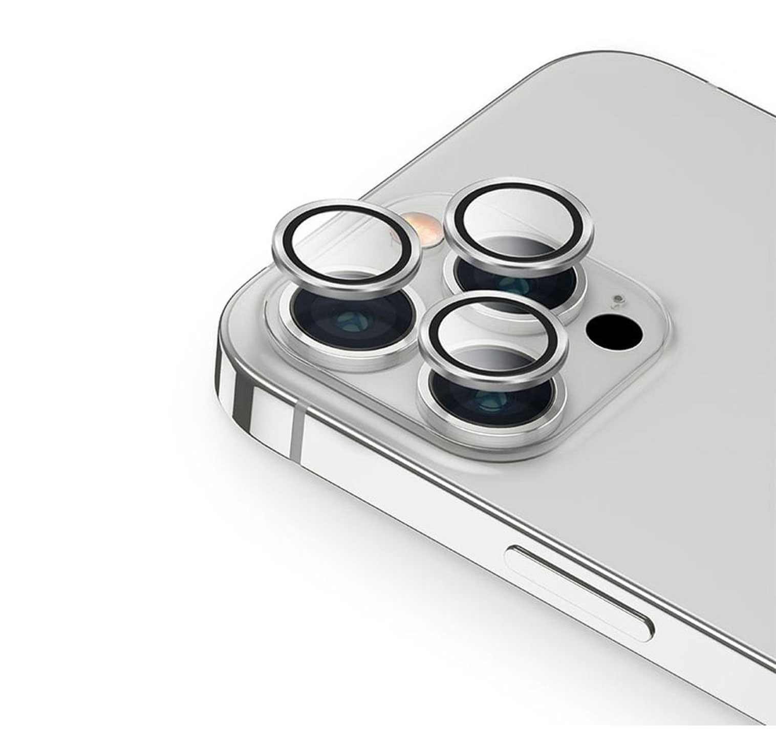 POSITIONER STAKLO KAMERE METAL IPHONE 11 PRO/11 PRO MAX SREBRENA