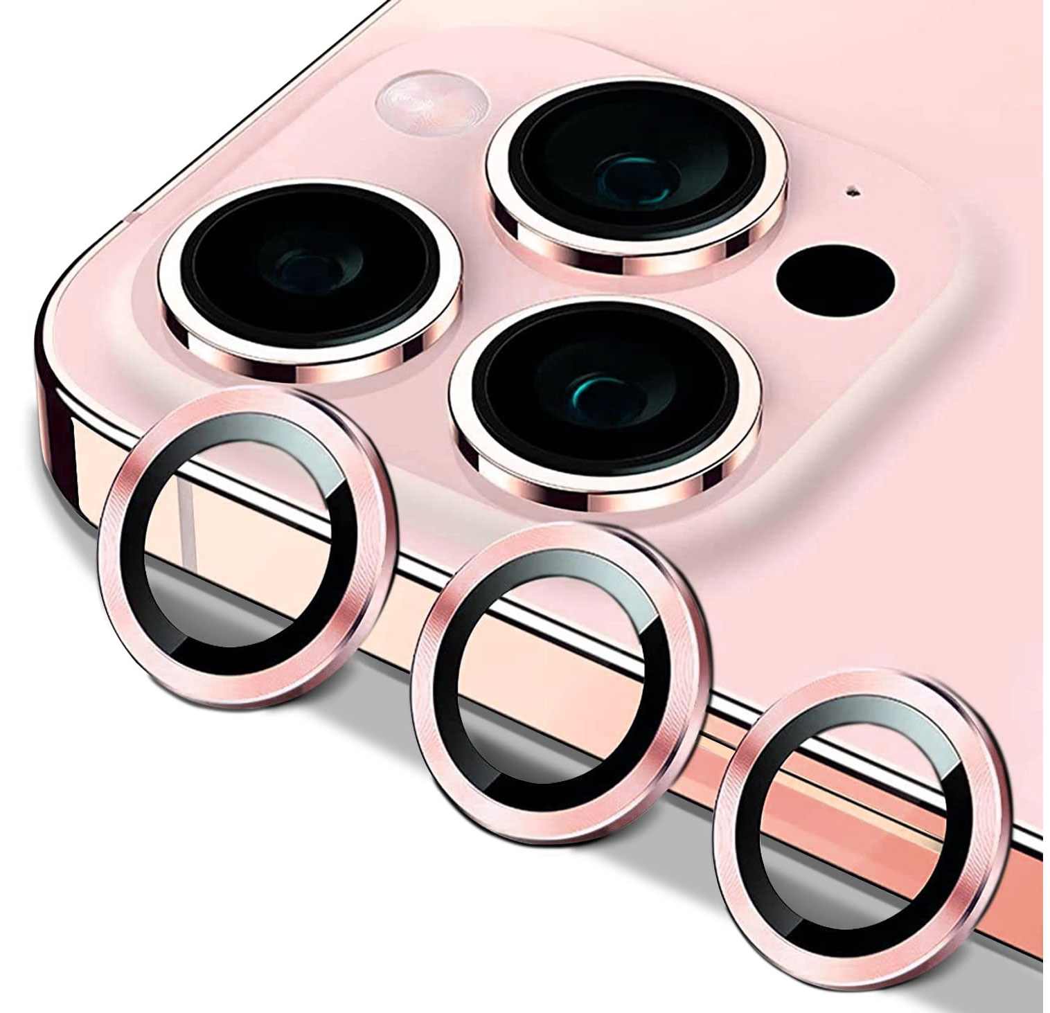 POSITIONER STAKLO KAMERE METAL IPHONE 11 PRO/11 PRO MAX PINK