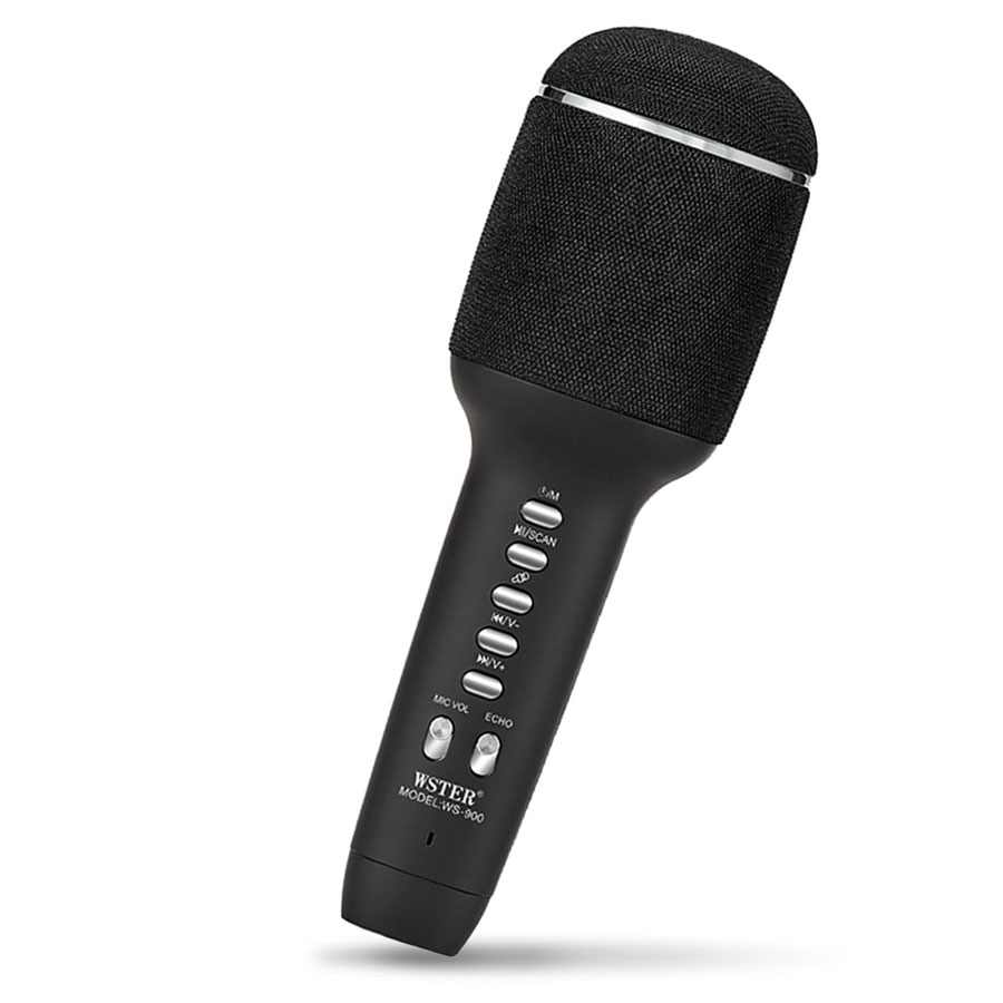 MIKROFON SA BLUETOOH WS-900 CRNA