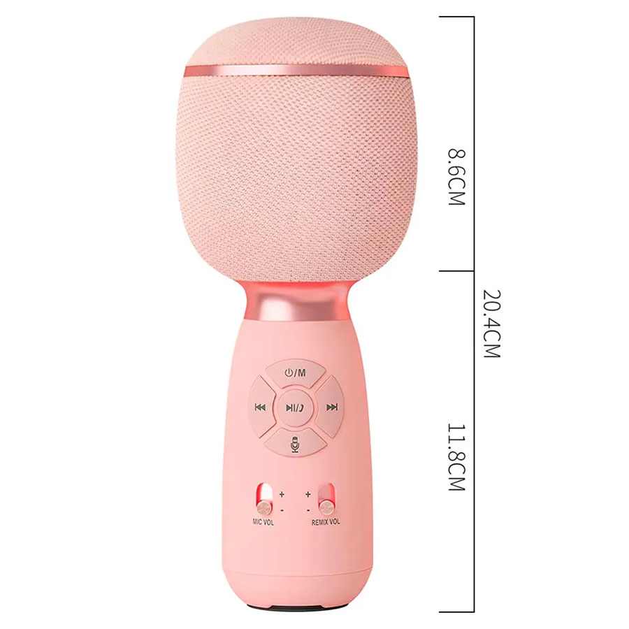 MIKROFON SA BLUETOOH WS-1885 PINK