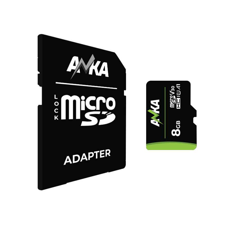 MICRO SD CARD 8GB U1 WS 10MB/S RS 65MB/S ANKA