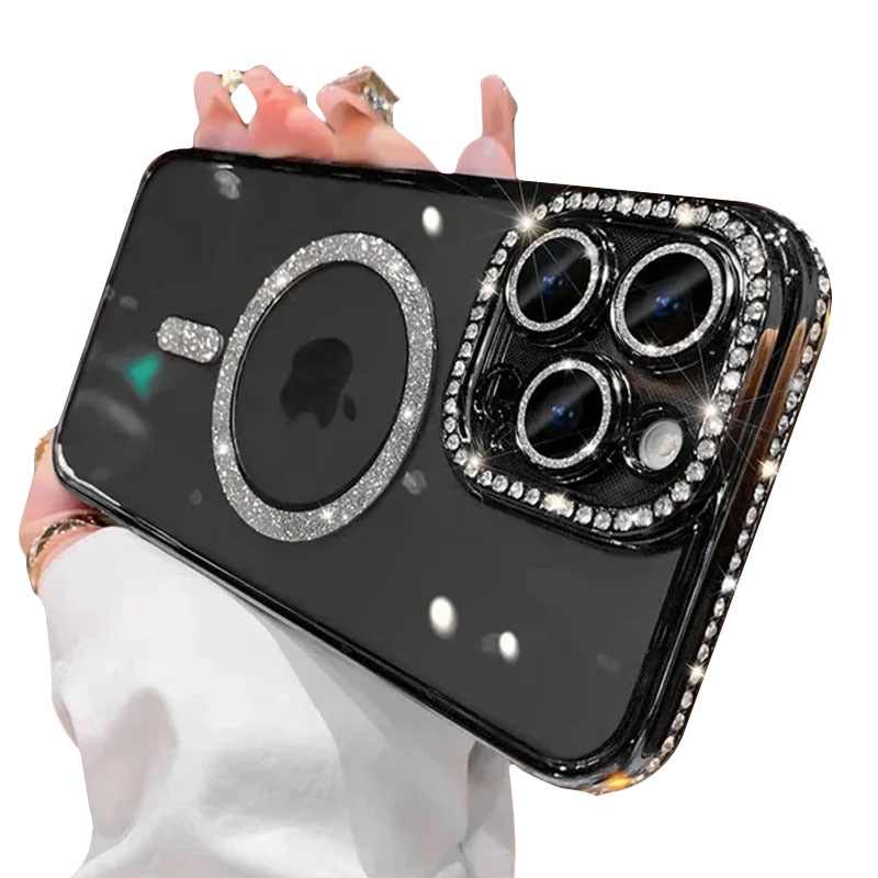 FASHION MAGSAFE ZASTITA KAMERE IPHONE 12 CRNI