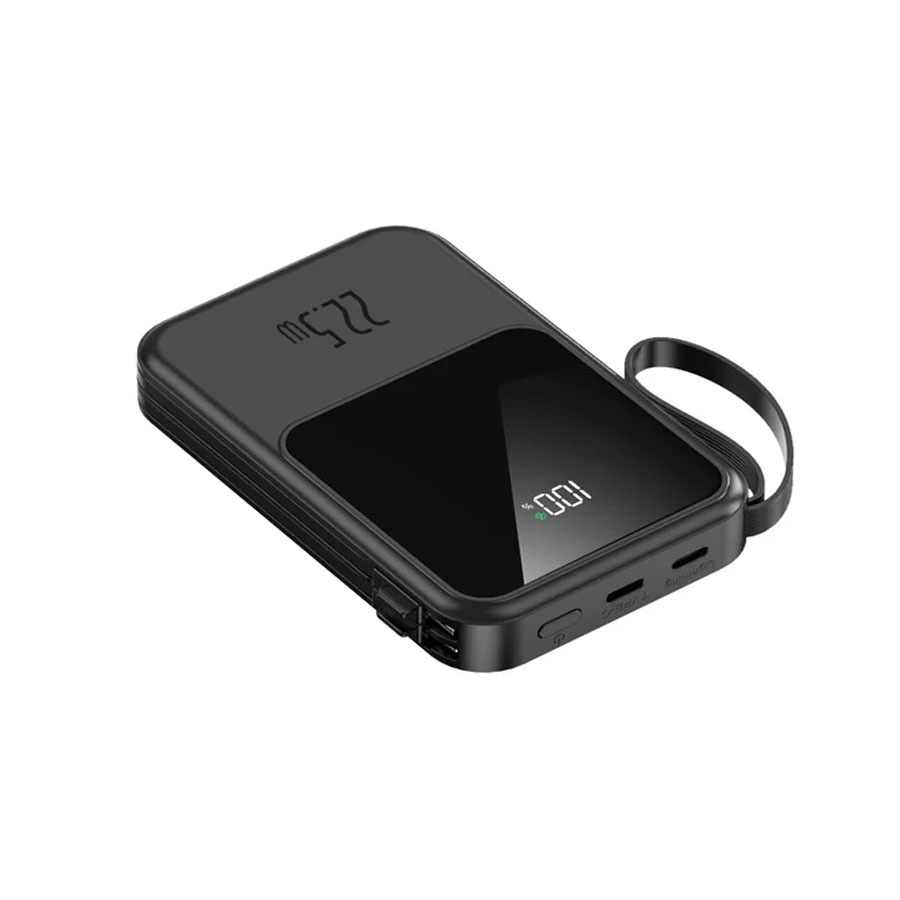 POWERBANK PD 22,5W WIRELESS 10000MAH QW-06 CRNI AN-KA