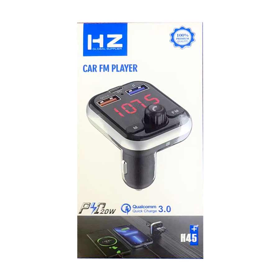 BLUETOOTH FM TRANSMITER H45 PD20W QC 3.0A
