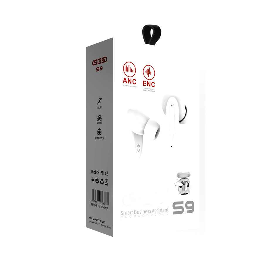 BLUETOOTH SLUSALICE AN-S9 TWS ANC+ENC BIJELE