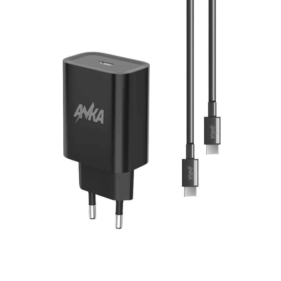 PUNJAC KUCNI AN-S143 PD 25W TYPE-C TO TYPE-C 1 PORT ANKA