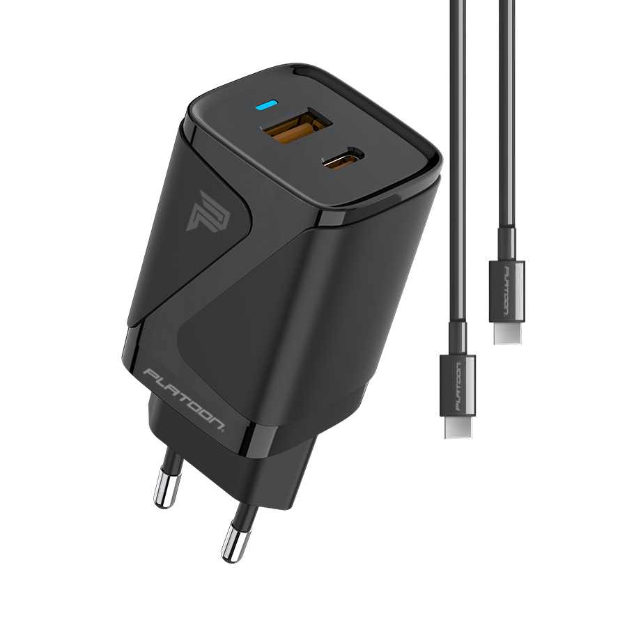 PUNJAC KUCNI PLC-53 USB+C PD 45W 2 PORT PLATOON