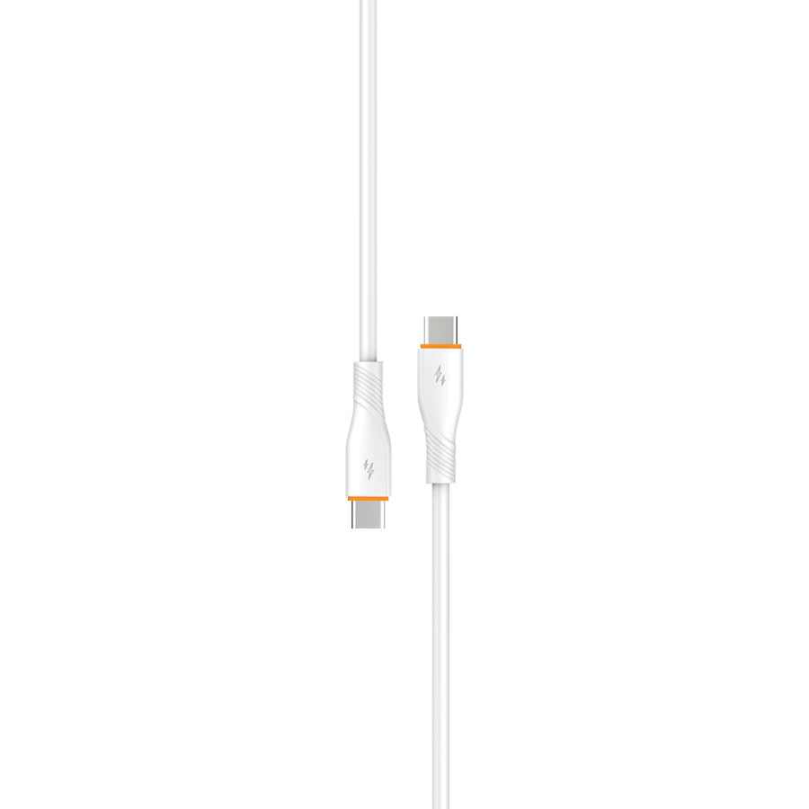 PD SILIKONSKI KABAL TYPE-C NA TYPE-C ANV-H3 1,5M BIJELI  AN-KA