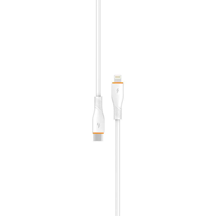 PD SILIKONSKI KABAL TYPE-C NA LIGHTNING ANV-H3 1,5M BIJELI AN-KA