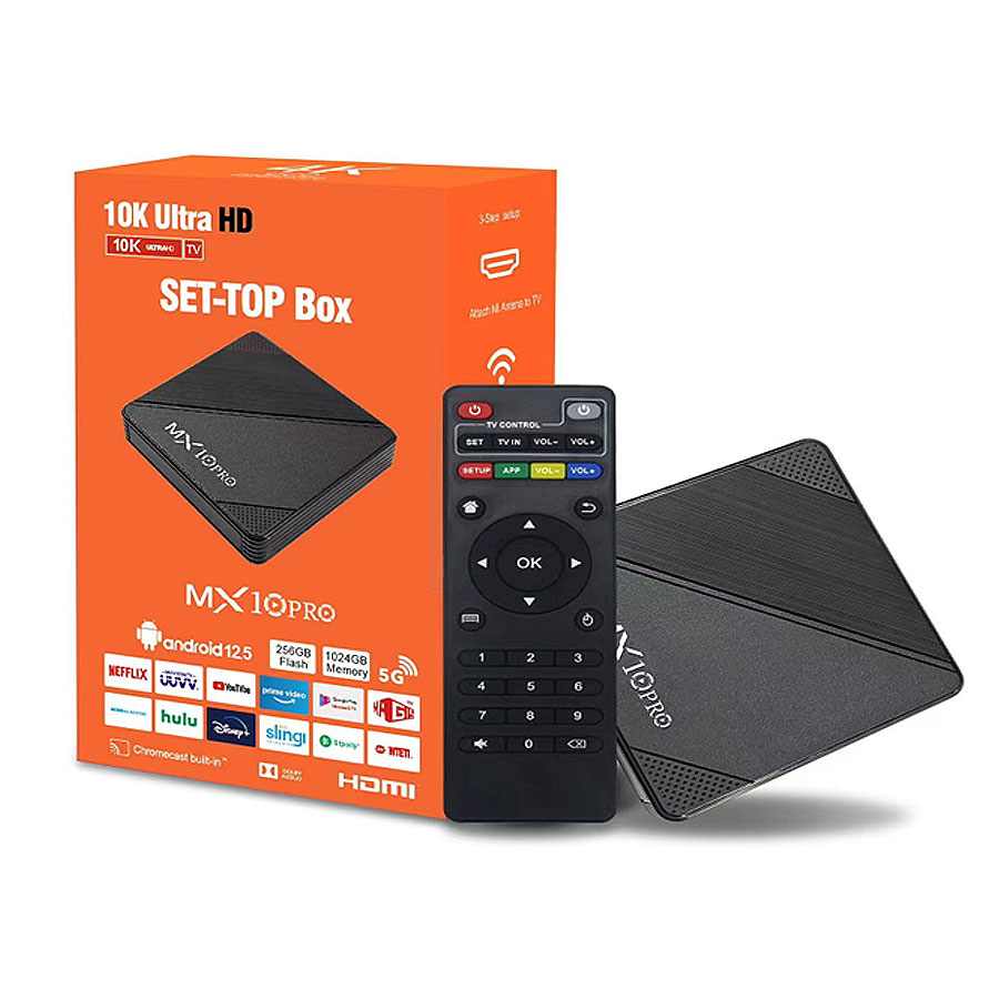 MX10PRO 1/8GB ANDROID 13 2.4G/5G-BT 5.0