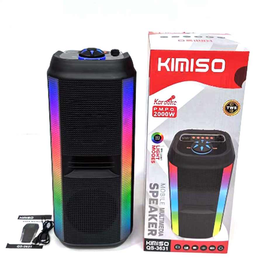 BLUETOOTH ZVUCNIK KIMISO QS-3631 10Wx2 160*380*156