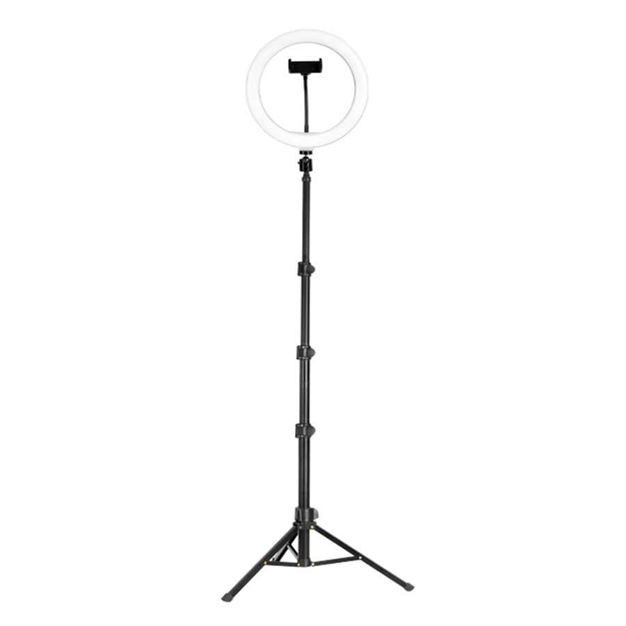 Tripod style + Ring light HQ-10 10