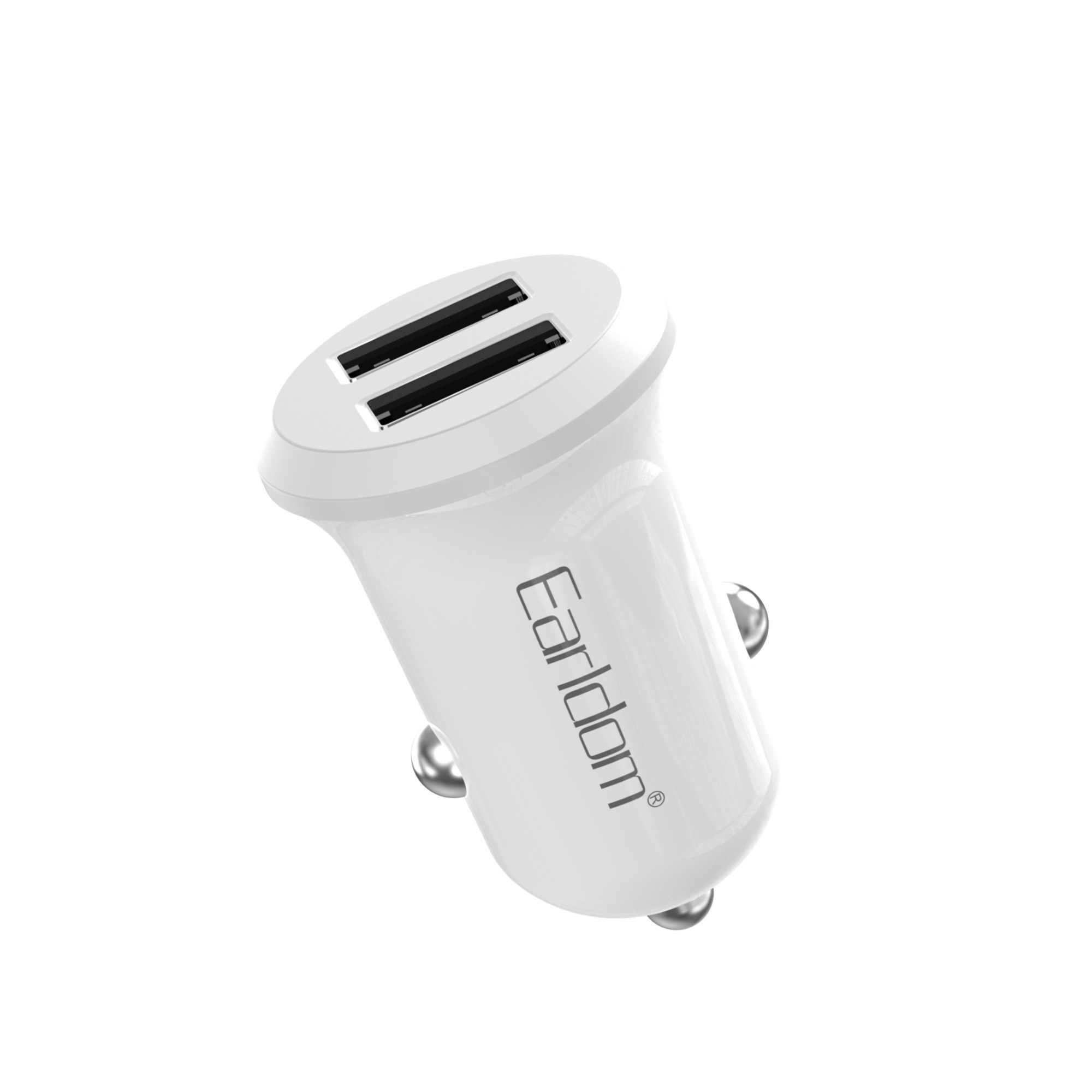 AUTO PUNJAC ES-CC33 2USB 2,4A BIJELI EARLDOM