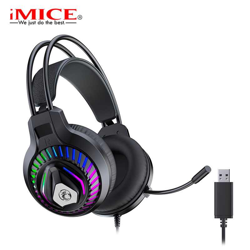 GAMING SLUSALICE HD-450 7,1 SURROUND+RAINBOW BLACKLIGHT IMICE