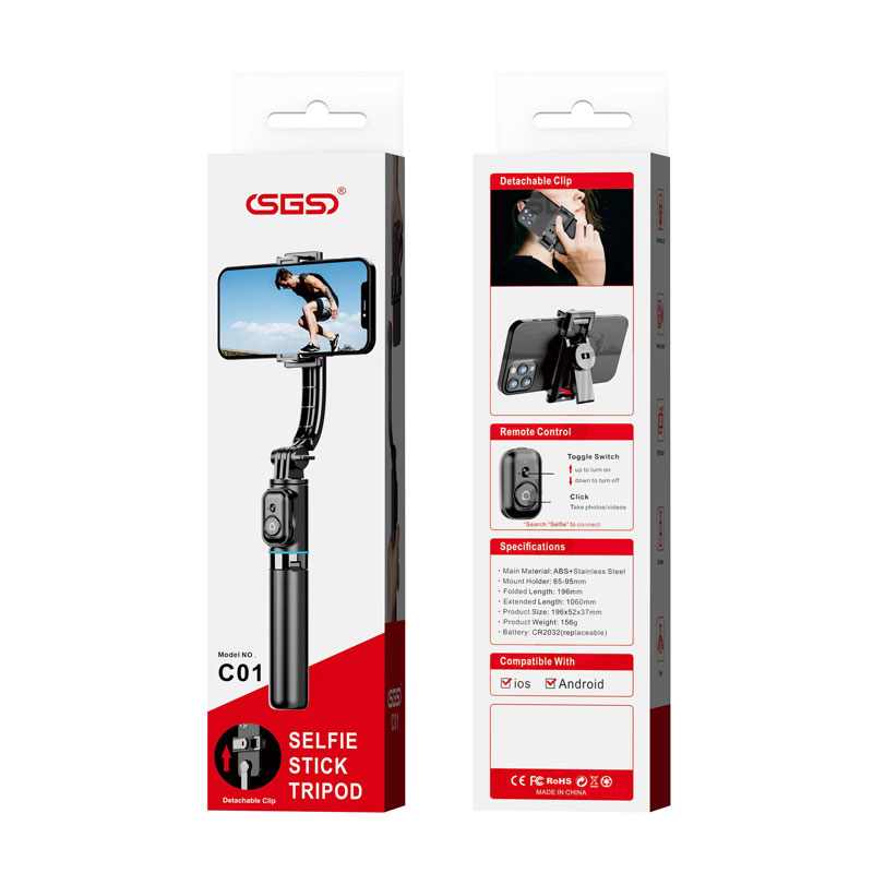 SELFIE STICK TRIPOD C01 SGS