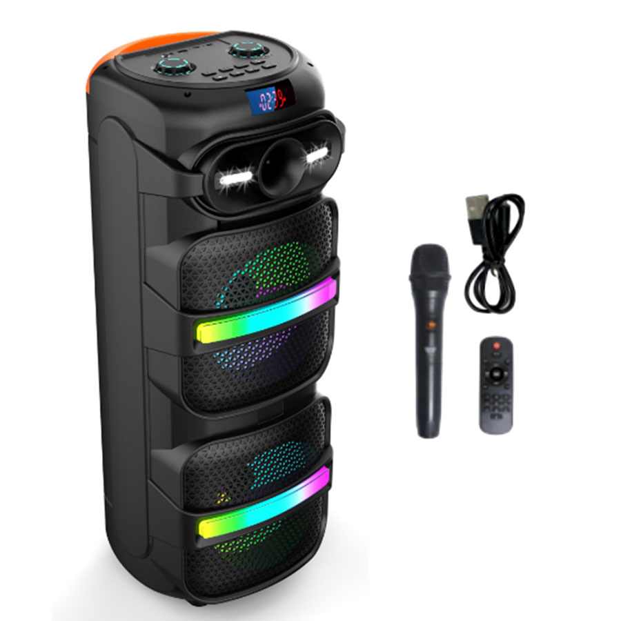 BLUETOOTH ZVUCNIK ABS-8201 SING-E 270*271*733mm 15W*2