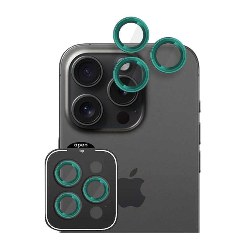 POSITIONER STAKLO KAMERE METAL IPHONE 16 PRO/ 16 PRO MAX ZELENA