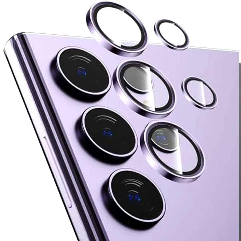 POSITIONER STAKLO KAMERE METAL SAMSUNG S24 ULTRA LJUBICASTI