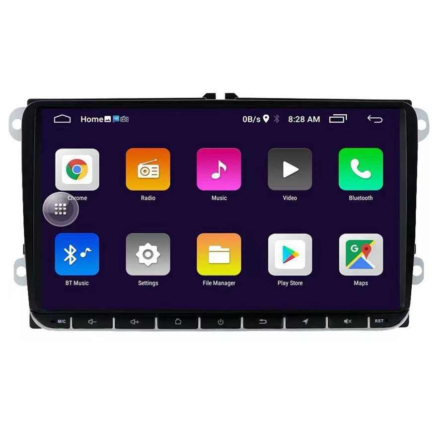 MULTIMEDIA ZA VW 9INCH ANDORID 15 2/32GB CARPLAY GOLF 5 GOLF 6 Passat B7 Passat B8 Tiguan, Turan Jet