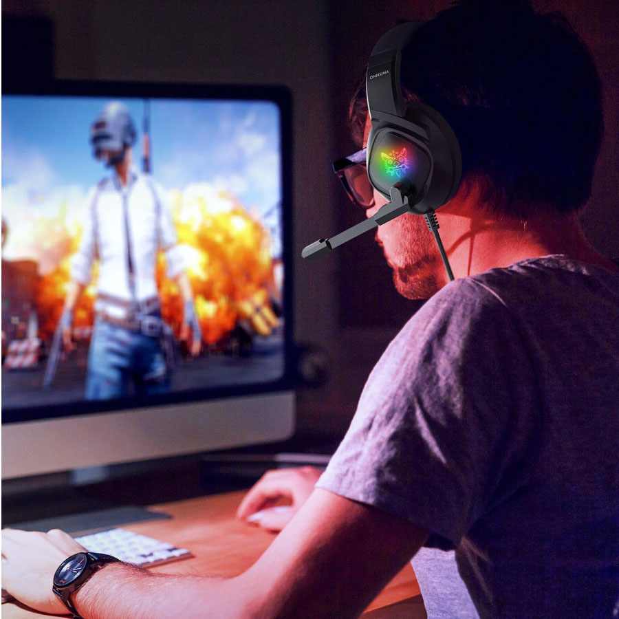 GAMING SLUSALICE K19 ONIKUMA CRNA