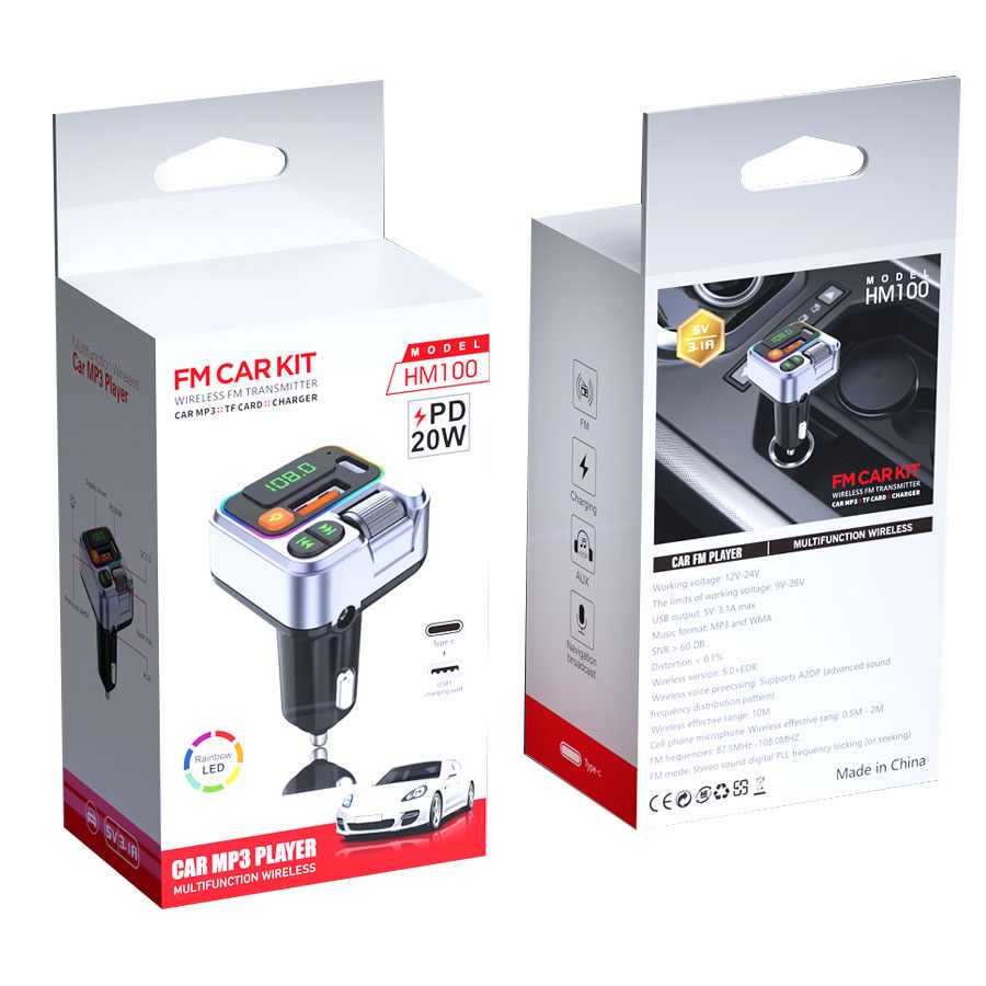 FM TRANSMITRER CAR KIT PD20W HM100
