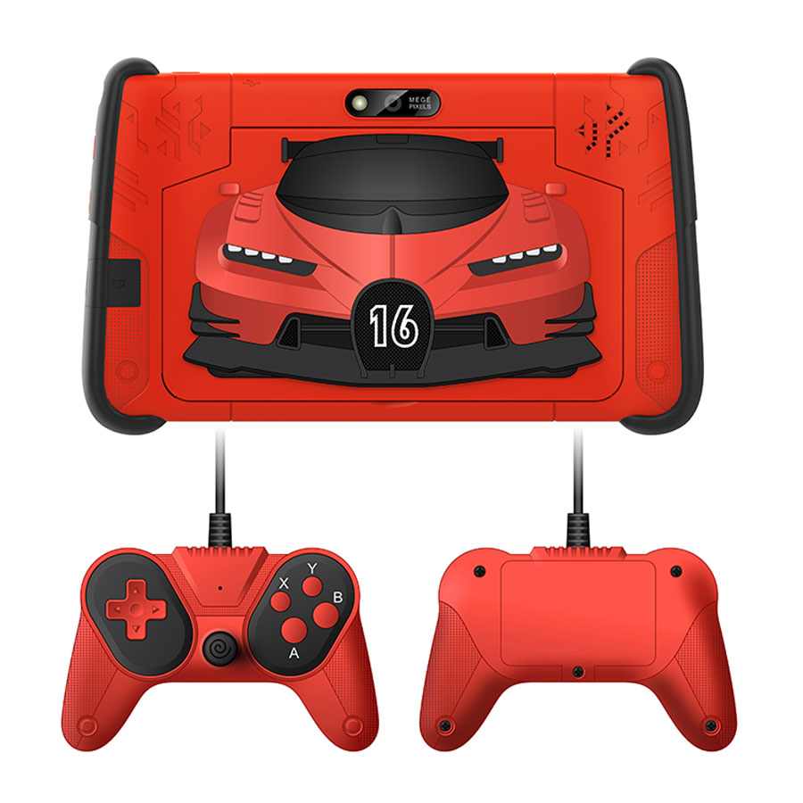 PRITOM TABLET PC KIDS K7 PRO 7INCH 4+4 EXPAND/64GB 2 JOYSTICK RED