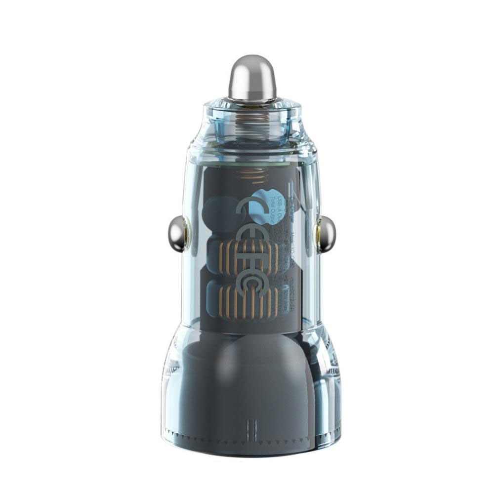 PAMETNI PROZIRNI AUTO PUNJAC CC60 A30W + C30W / ISTOVREMENO PUNJENJE 60W XO