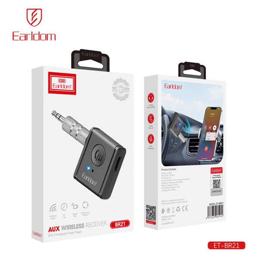 EARLDOM AUX BLUETOOTH ADAPTER BR21