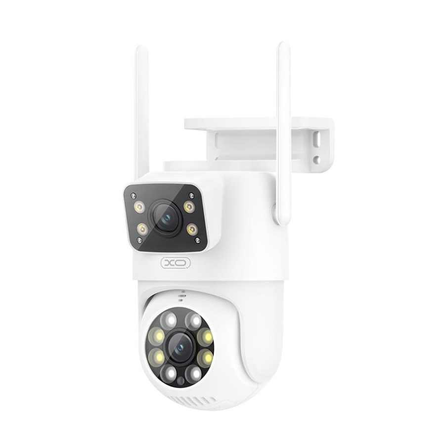 PAMETNA VANJSKA KAMERA XO SA DUPLIM EKRANIMA CR06 400W 2.4G WiFi + BLUETOOTH SA INTERNETOM