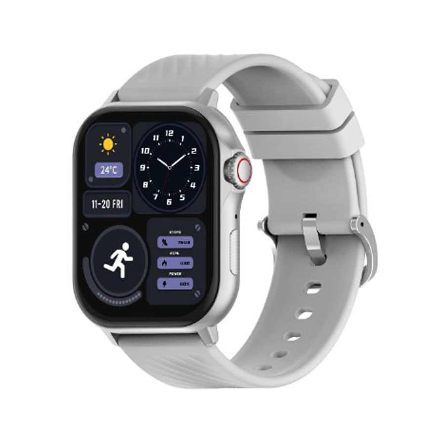 PEJE SMARTWATCH G08 GPS 2 STRAPS SILVER