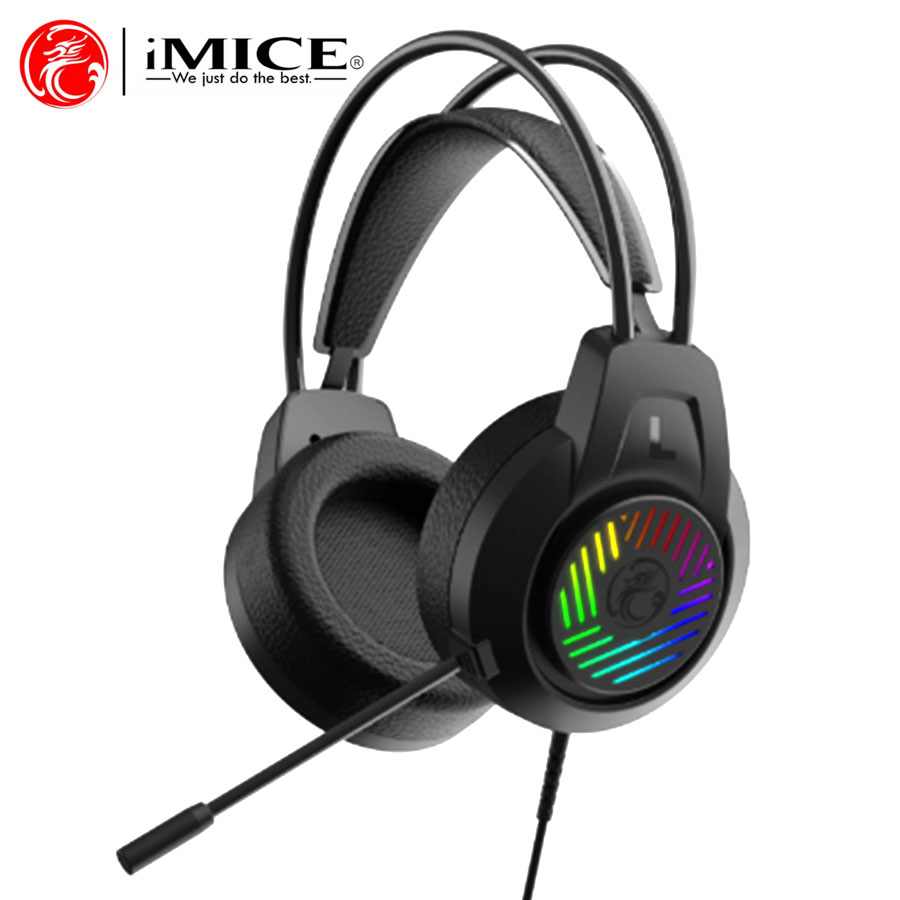 GAMING SLUSALICE HD-410 3,5MM+USB+RAINBOW BLACKLIGHT IMICE