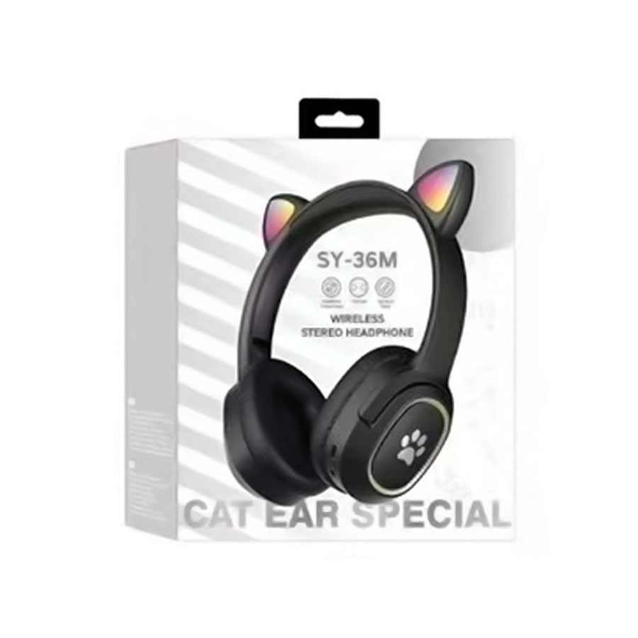 CAT EAR BLUETOOTH SLUSALICE SY-36M CRNA