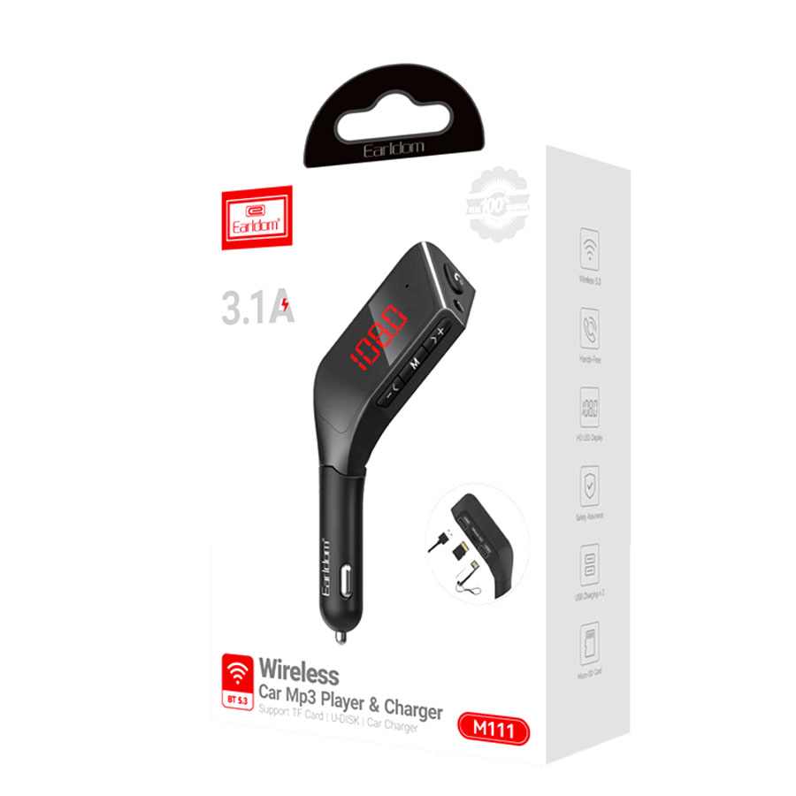 FM TRANSMITER ET-M111 BT 5.3 EARLDOM